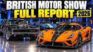 British Motor Show 2026 Full Report  Supercars, Movie Cars & Interviews