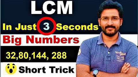 LCM Shortcuts/Tricks for big numbers/large numbers | lcm kaise nikale | lcm and hcf tricks