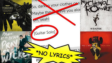 GUESS THE EMO SONG WITHOUT LYRICS CHALLENGE (FOB, MCR, P!ATD, TOP) *CrankThatFrank Reaction?*