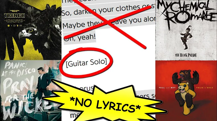 GUESS THE EMO SONG WITHOUT LYRICS CHALLENGE (FOB, MCR, P!ATD, TOP) *CrankThatFrank Reaction?*