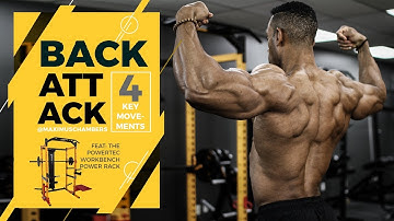 Natural Bodybuilding Back Workout | WORKBENCH POWER RACK