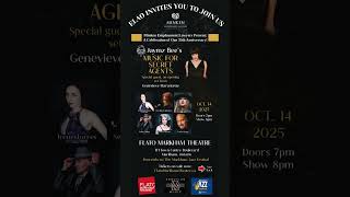 Music for Secret Agents | Minken Employment Lawyers 35th Anniversary Fundraiser - October 14th 2025