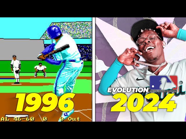 Evolution Of Baseball VIDEOGAMES 1976 - 2024 - YouTube