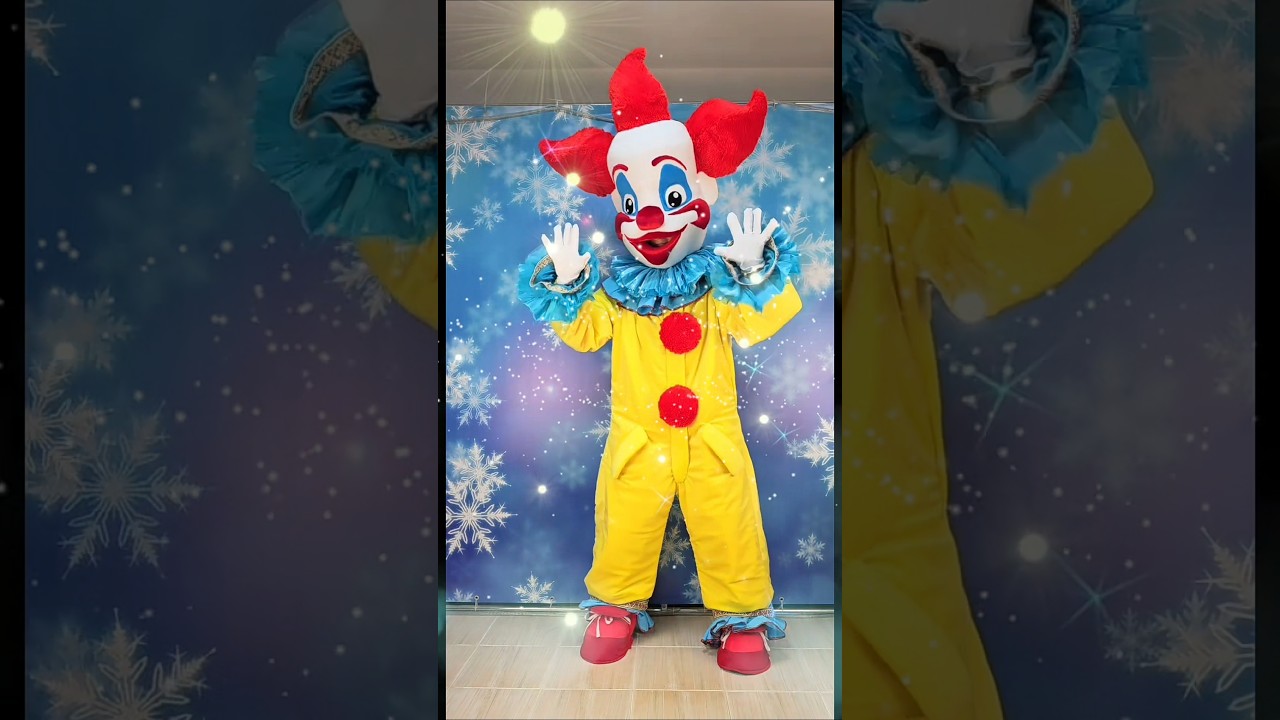 Clown 🤡 Mascot Costume for the TV Show Event for you, pantomime dancing / 
