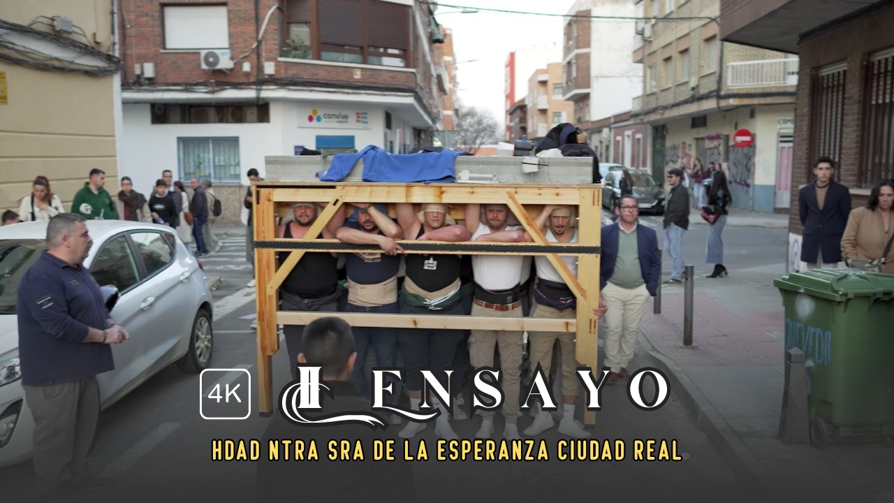 4K | ENSAYO DE COSTALEROS |  HDAD DE LA ESPERANZA | CIUDAD REAL 2026