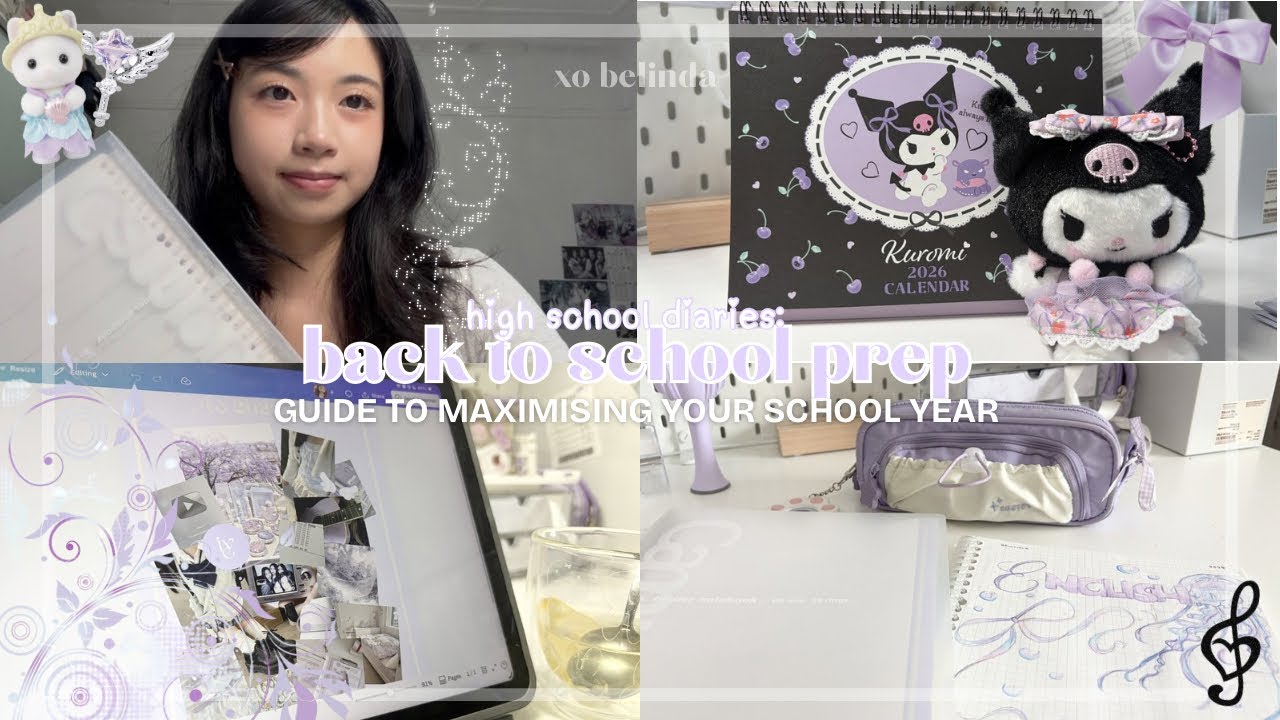  🎹 high school diaries: back to school prep || the ultimate guide to maximise your school year ||