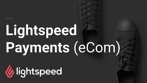 Lightspeed Payments (eCom) - BE/NL only