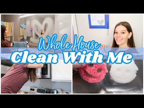 REALISTIC WHOLE HOUSE CLEAN WITH ME EXTREME CLEANING MOTIVATION REAL LIFE MESSES