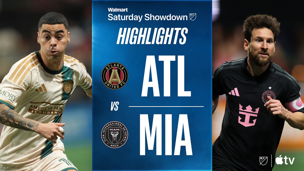 Atlanta United vs. Inter Miami CF | Full Match Highlights | Messi Scores Twice!