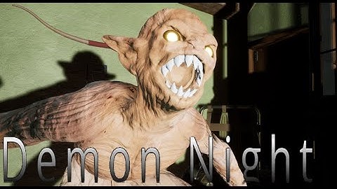 DEMON NIGHT - Animated Horror Short ( Created In Unreal Engine 5 )