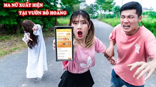 Ma Nữ Xuất Hiện Ở Khu Vườn Bỏ Hoang Dọa Cho Nhóm Khám Phá Bỏ Chạy - Phim Hài Hai Anh Em Táo Xanh TV screenshot 3