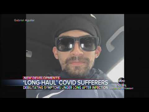 Long Haulers Still Battle COVID-19 Effects - YouTube
