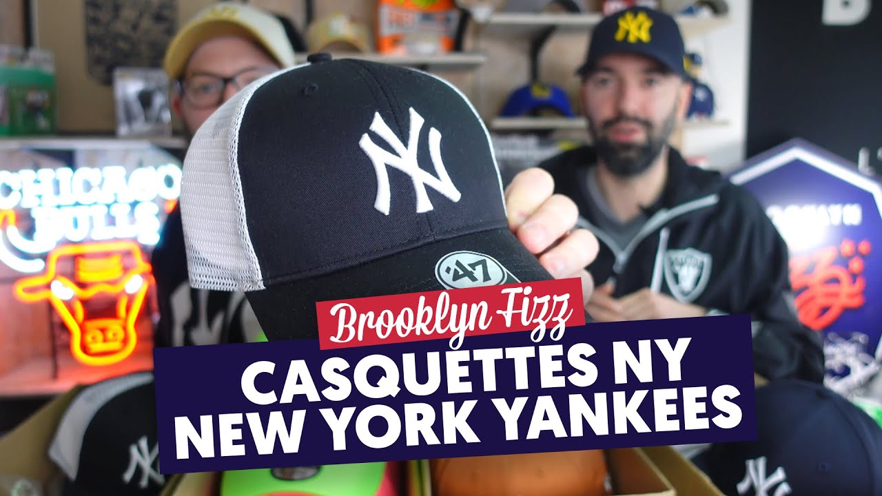 Casquette NY - Acheter les caquettes des Yankees de New York - Brooklyn Fizz