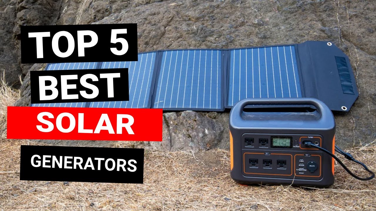 Top 5 Best Solar Generators 2025 – Off Grid Power Solutions!