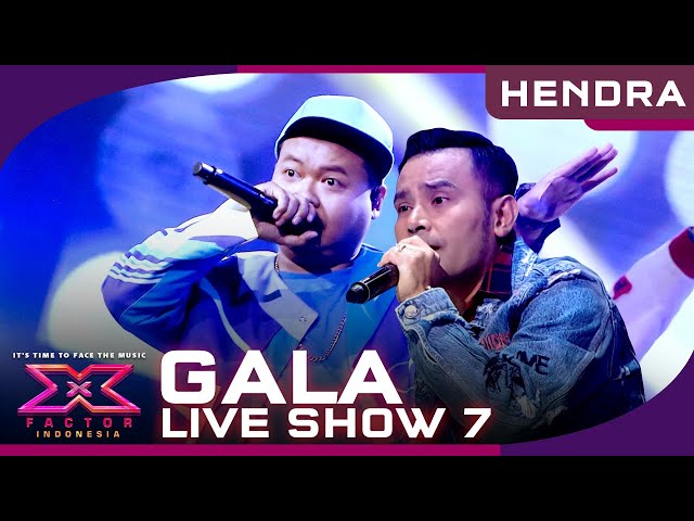 HENDRA  - BORJU X BEBAS (Neo & Iwa K) - X Factor Indonesia 2021 class=