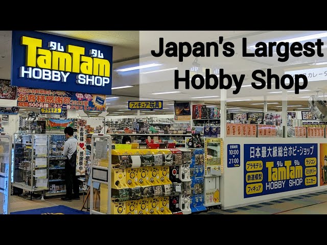 Japan's largest Hobby shop with 5 RC car tracks! TamTam Kanazawa