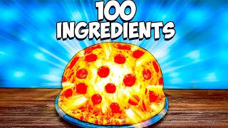 I Made a Pizza with 100 Ingredients