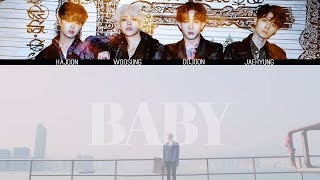 Video thumbnail of "The Rose - BABY MV + Lyrics Color Coded HanRomEng"