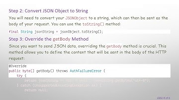 How to Return a JsonObject with getParams in Volley for Android