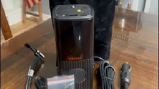 Vxscan Tire Inflator Portable Air Compressor For Car Tires, 150 Psi 20000Mah Battery Review