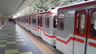 Georgian metro Station Didube (Tbilisi, Georgia). Тбилиси, метро ст. Дидубе. Tbilisi Metro.