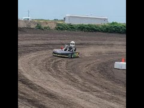 Dirt gokart racing County Line Speedway May 29 - YouTube