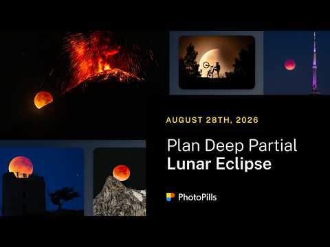 How to Plan the Deep Partial Lunar Eclipse of August 28th, 2026