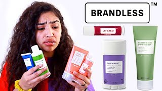 I Tried Brandless Beauty Products :o