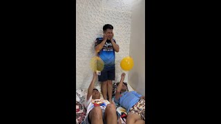 BALLOON AND FART BOMB PRANK