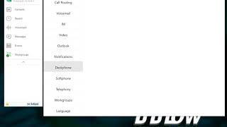 Deskphone Settings | Mitel MiVoice Connect Client screenshot 4