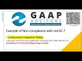 #Video 54 - Example of Non-compliance with Ind AS 7