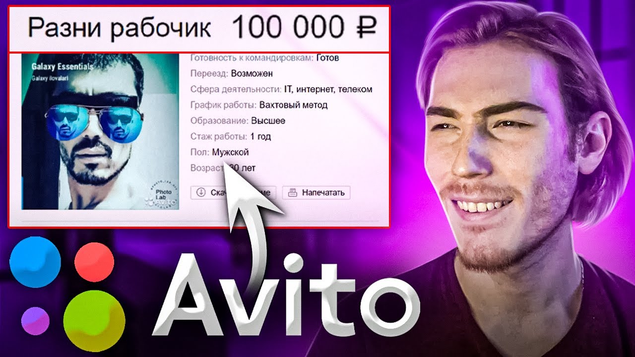 УГАРНЫЕ ОБЪЯВЛЕНИЯ НА АВИТО #2 - Разни Рабочик за 100к!!!