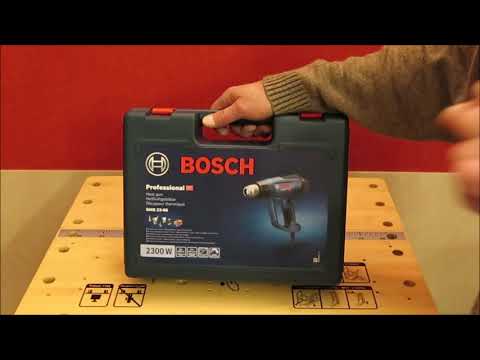 Видео обзор: Фен технический BOSCH GHG 23-66 (case)