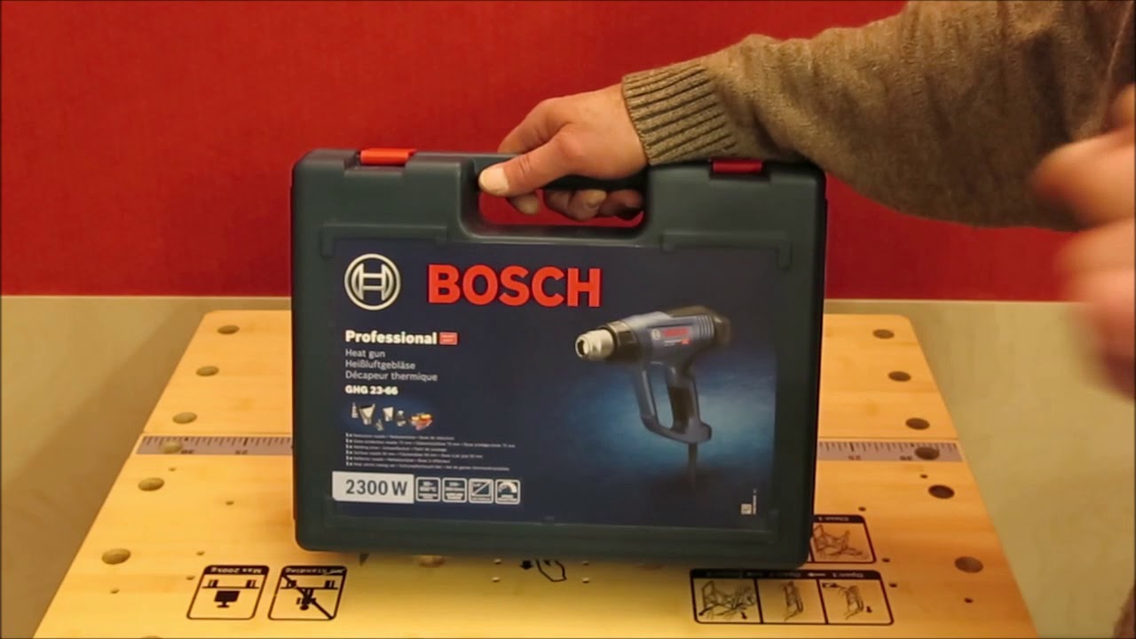 Новинка. Технический фен GHG 23-66, обзор комплектации.