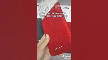 Ví vải in gia công logo Volvo theo yêu cầu.