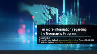 Georgia College Geography Program | Information Video | 2020
