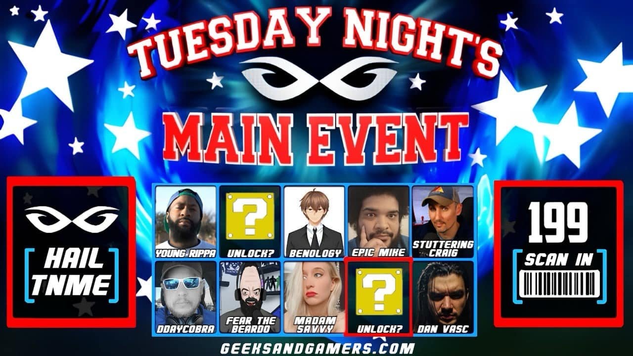 Tuesday Night’s Main Event