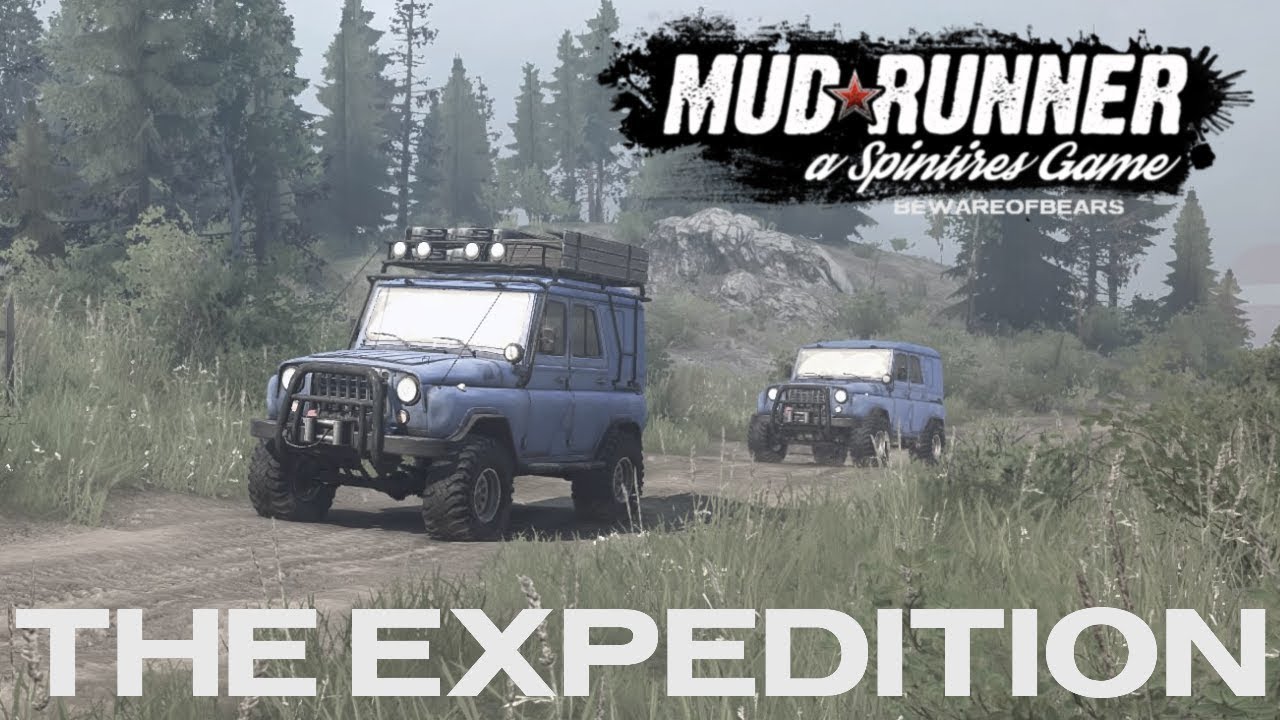 Spintires: MudRunner | Challenge #9: The Expedition [Gameplay]