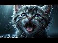 Crying Kitten in Storm Finds Mother