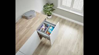 Wesco Pullboy Z  Easy built-in Recycling Waste bin System in Operation