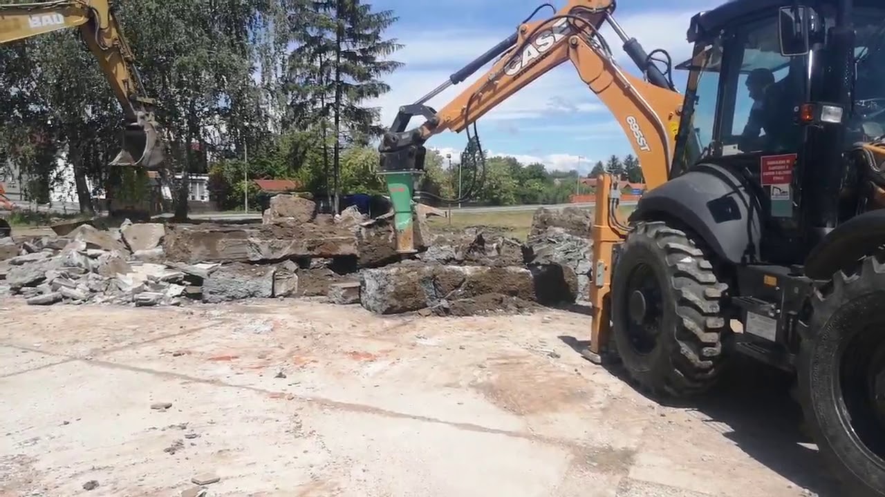 Case 695 Montabert Sc36 MB Actros 2643