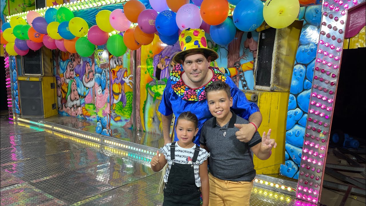 ONRIDE/Tren de la Bruja Hermanos Martin /Feria Atarfe 2022🥳PAYASO SALUDA A TODOS LOS SUSCRIPTORES👋