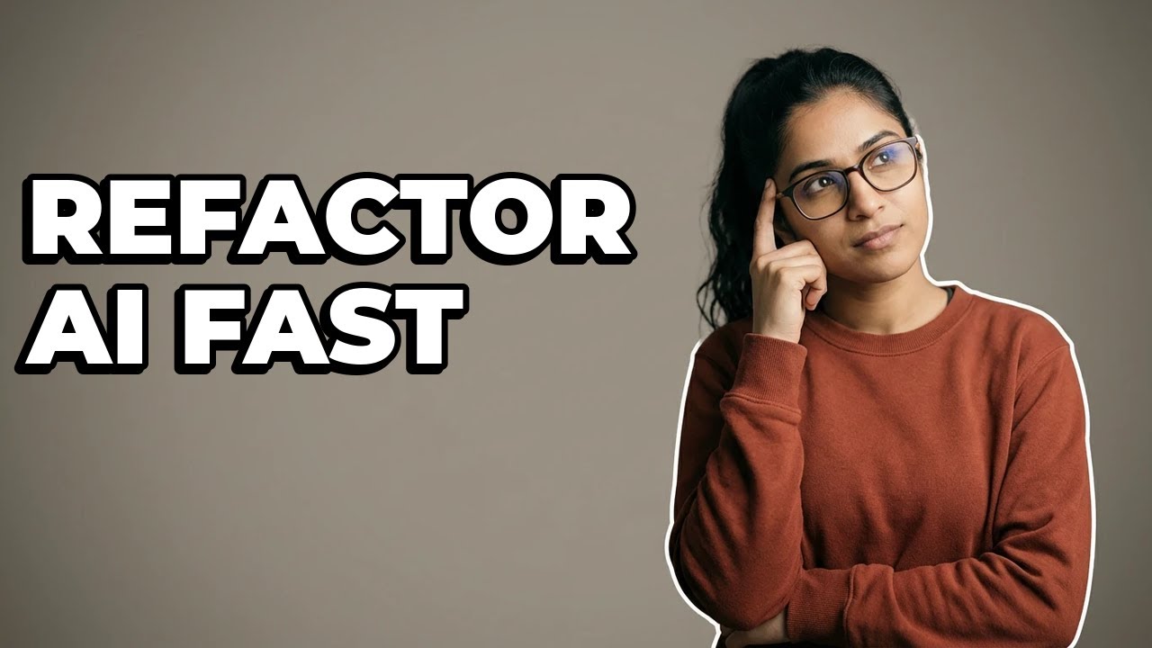 What Tools Help Refactor AI Code Quickly?