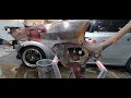 Repaint honda ex5...body frame terbakar