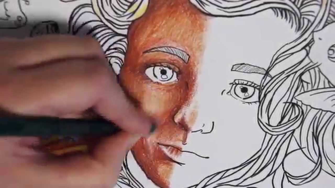 Skin in Pencil Time Lapse YouTube
