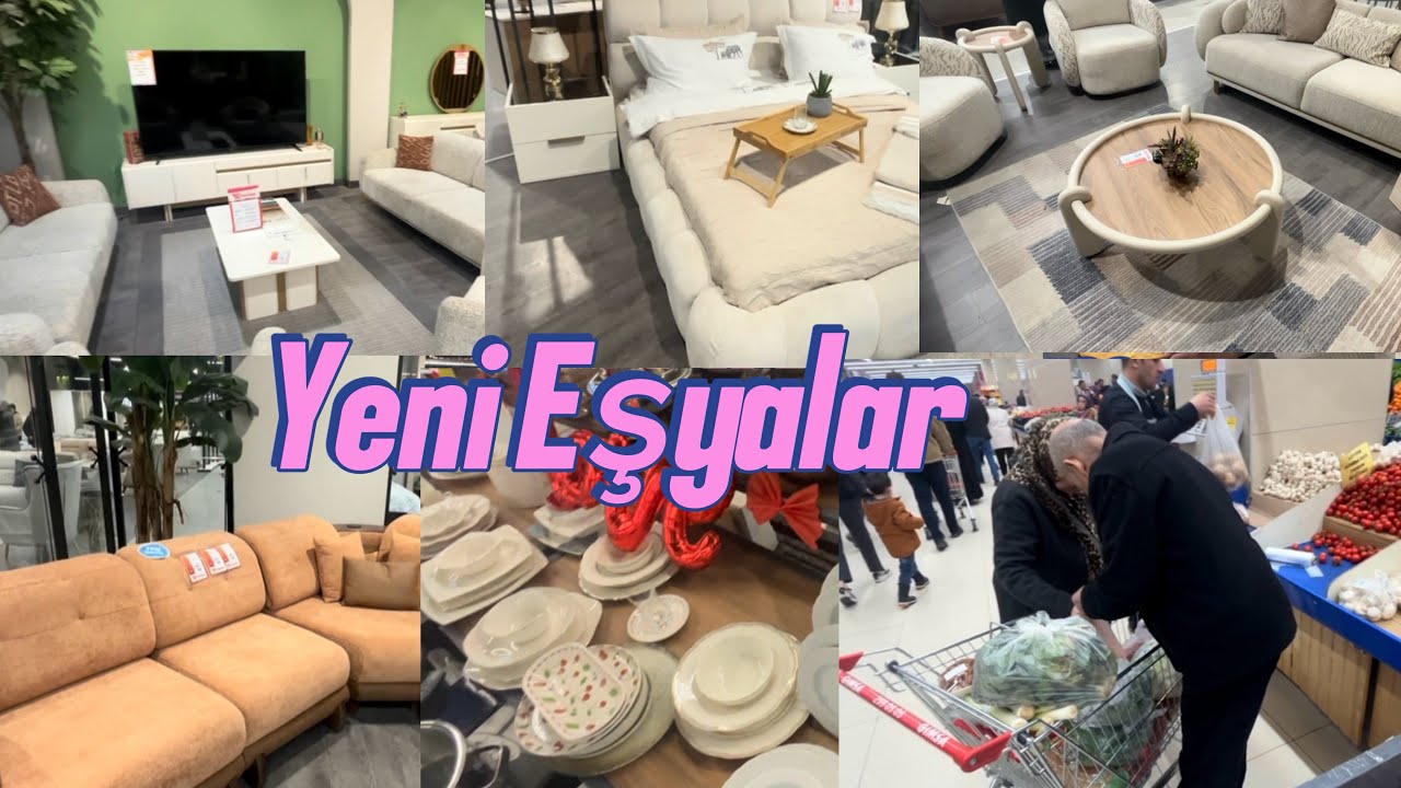 Yeni Eşyalar Seçildi mi ⁉️ Neler Oluyor 💯Market Alışverişimiz❤️ #evdüzeni #evde #youtubevideos 