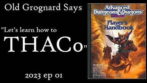 AD&D 2nd Edition: How to THAC0 (How THAC0 Works)