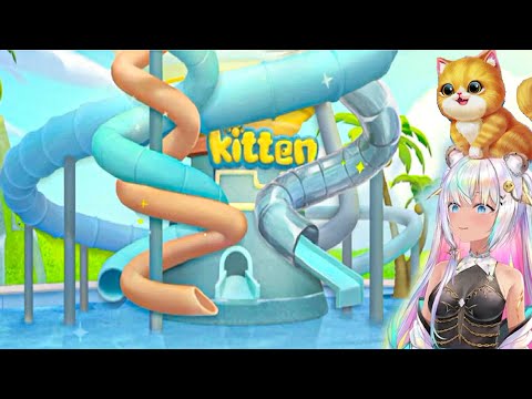 Building Ultimate Cat Water Park in Kitten Match