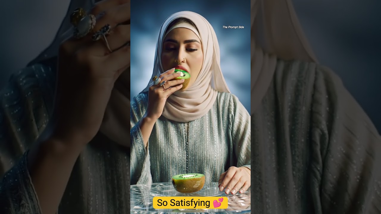 Glass Kiwi with Red Core EXPLODED on First Bite 🥝🔥 | Hyperreal AI ASMR 2025 