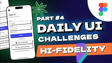 Daily UI Challenge Part 4 | HI-Fidelity Creating a Moodboard & Wireframe in Figma